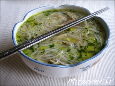 Soupe au poulet