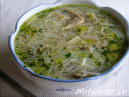 Soupe au poulet