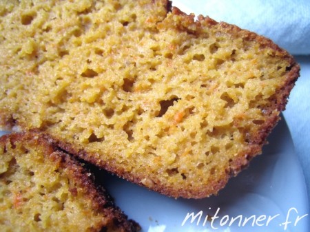 Cake à l'orange et à la carotte