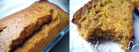 Cake à l'orange et à la carotte