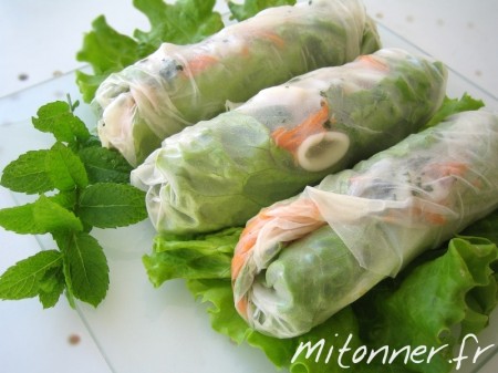 Rouleaux de printemps