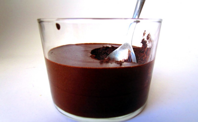 Mousse au chocolat vegan