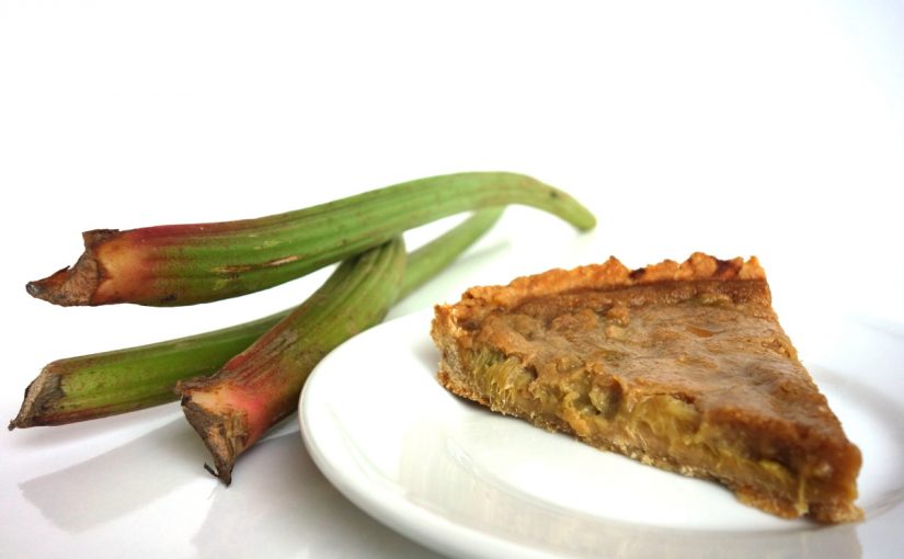 Tarte à la rhubarbe