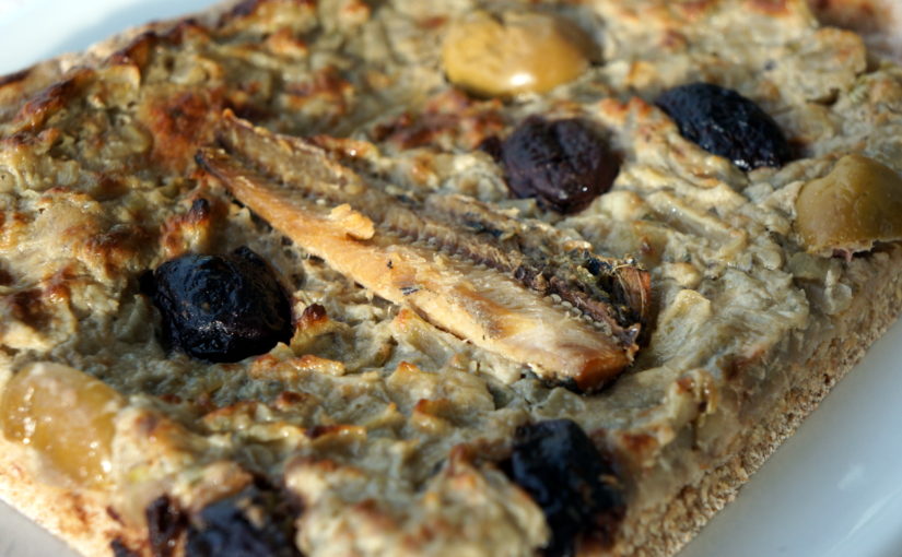 Pizza à l’oignon